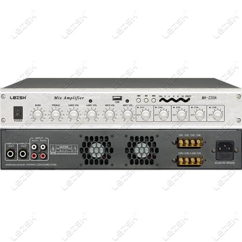 MP3五分區音量可調合并式廣播擴聲機